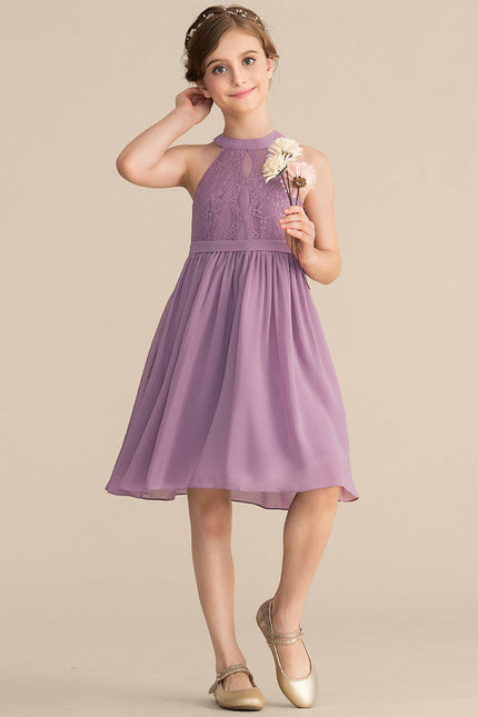 Robe Cérémonie Mousseline Fleurie - gallery 2