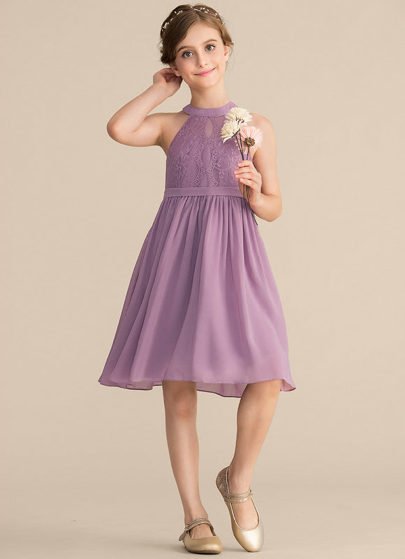Robe Cérémonie Mousseline Fleurie - gallery 2
