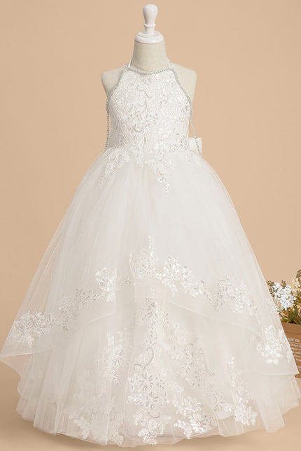 Robe Cérémonie De Fête Éthérée - gallery 1