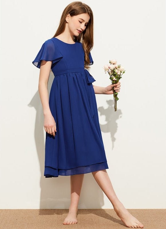 Robe Cérémonie Élégance Marinière
