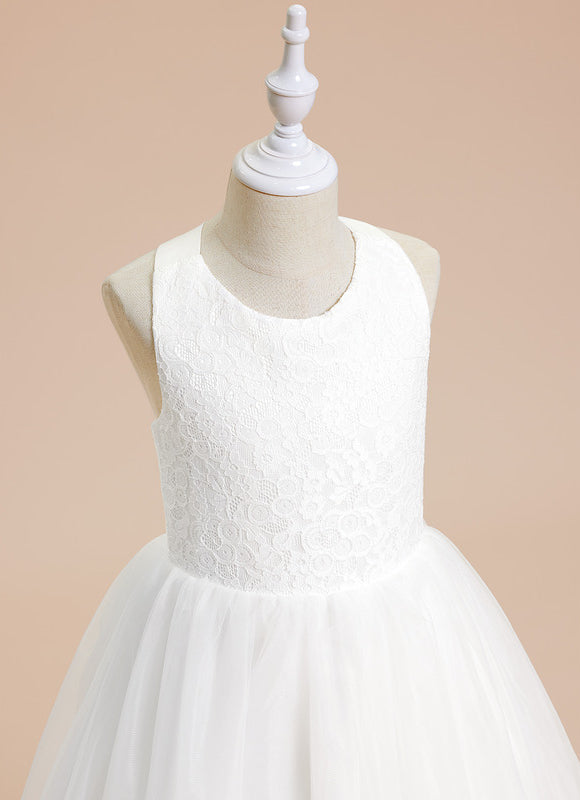 Robe Cérémonie Nœud Tulle Éclat - gallery 3