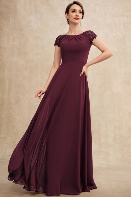 Robe Cérémonie Élégance Pourpre Envoûtante - gallery 1