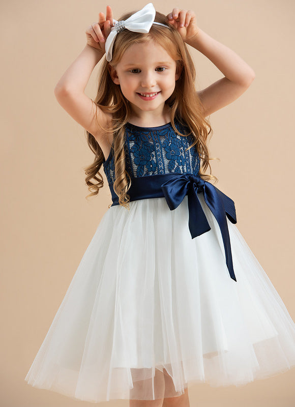 Robe Cérémonie Enfant Tulle Chic