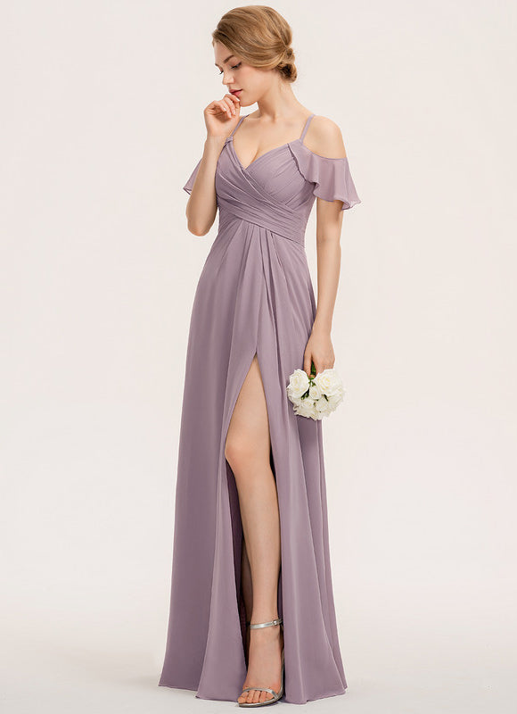 Robe Cérémonie Mousseline Épure - gallery 3