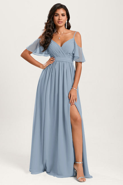 Robe Ceremonie Bleu Clair - gallery 1