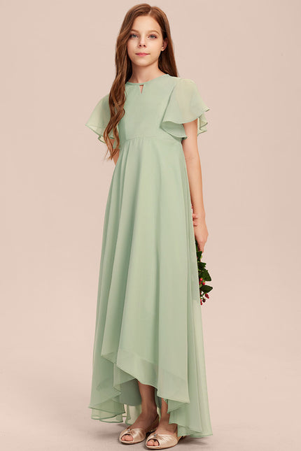 Robe Cérémonie Mousseline Marine - gallery 5