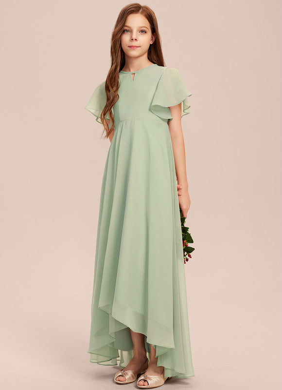 Robe Cérémonie Mousseline Marine - gallery 5