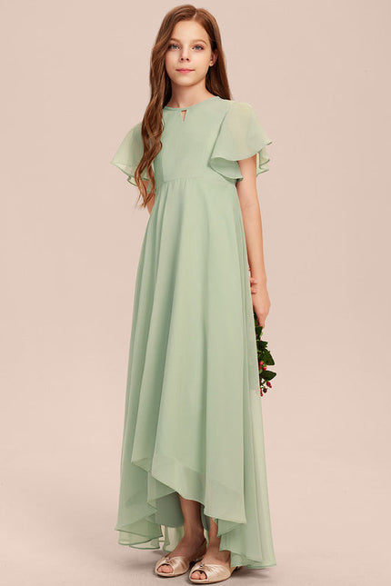Robe Cérémonie Mousseline Marine - gallery 5