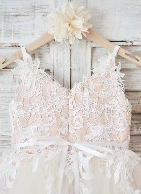 Robe Ceremonie Fille Broderie Anglaise - gallery 3