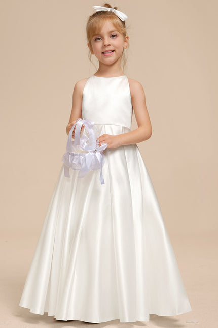 Robe Blanche Grande Taille Ceremonie - gallery 8