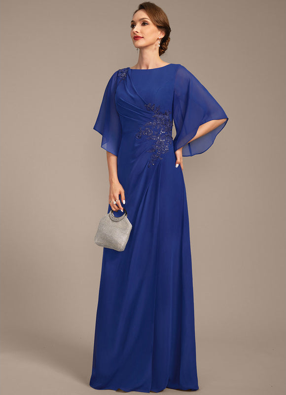 Robe Cérémonie Mère Drapée - gallery 3