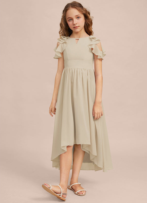 Robe Cérémonie Mousseline Marine - gallery 5