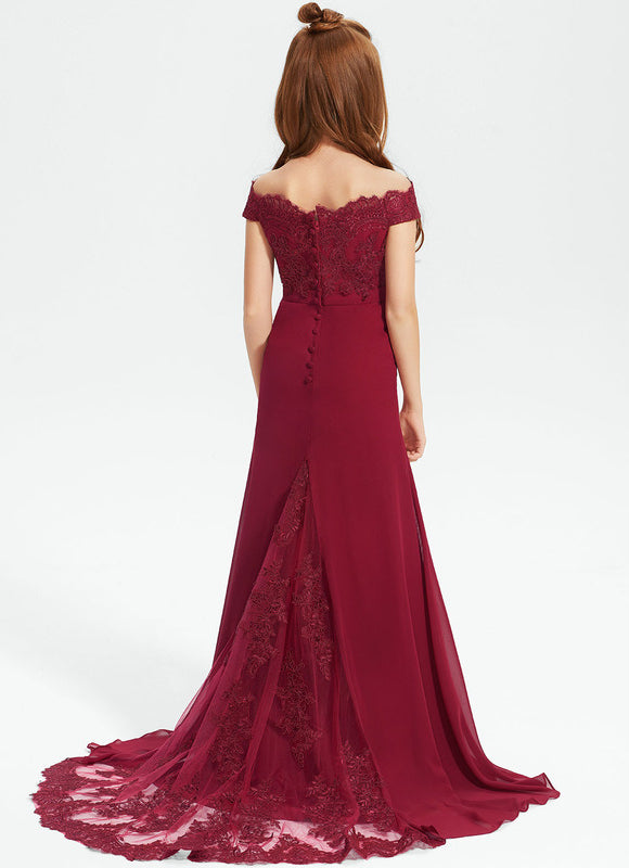 Robe Ceremonie Dos Ouvert