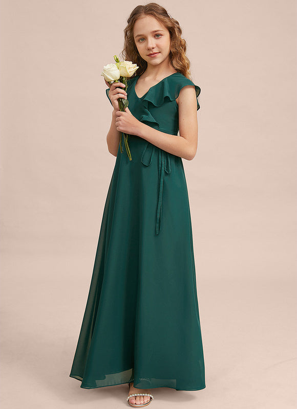 Robe Cérémonie Longue Vert Deau - gallery 1