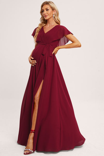 Robe Cérémonie Fluide Maternité - gallery 4