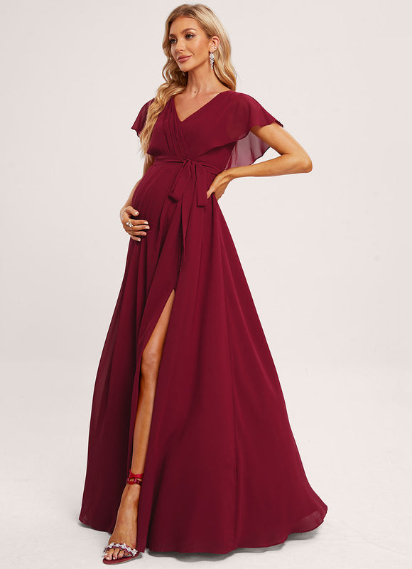 Robe Cérémonie Fluide Maternité - gallery 4