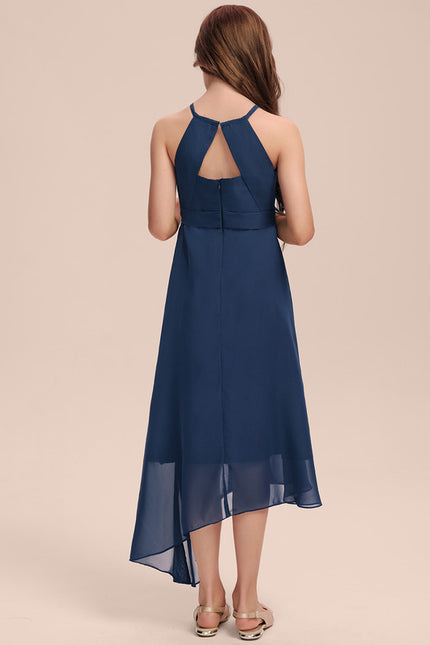 Robe Cérémonie Asymétrique Azur - gallery 2