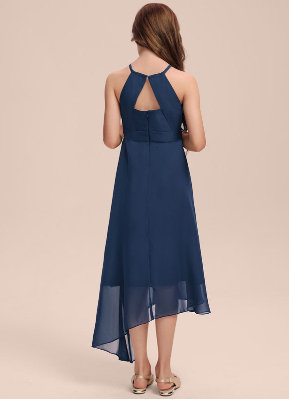 Robe Cérémonie Asymétrique Azur - gallery 2