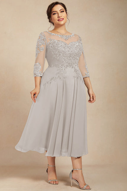 Robe Cérémonie Élégance Argentée - gallery 9