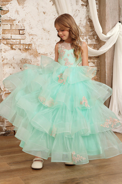 Robe Cérémonie Tulle Aquatique - gallery 6