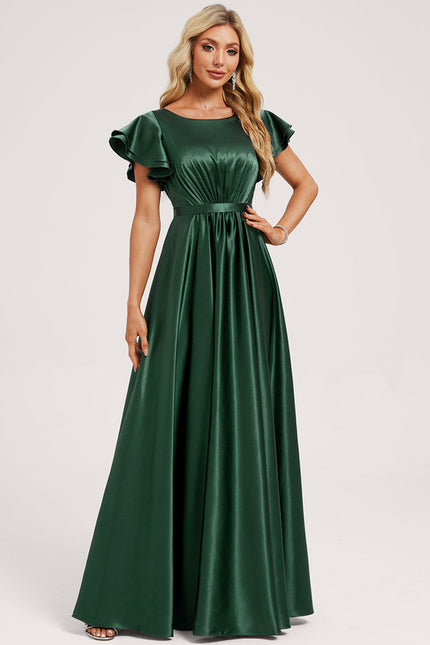 Robe Cérémonie Demoiselle Dhonneur Émeraude - gallery 1