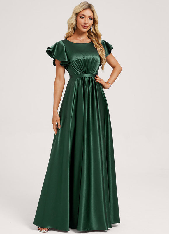 Robe Cérémonie Demoiselle Dhonneur Émeraude - gallery 1