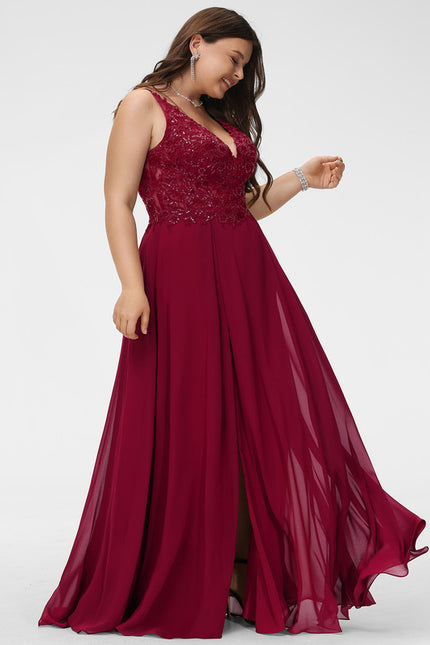 Robe Cérémonie Éclatante Bordeaux - gallery 6