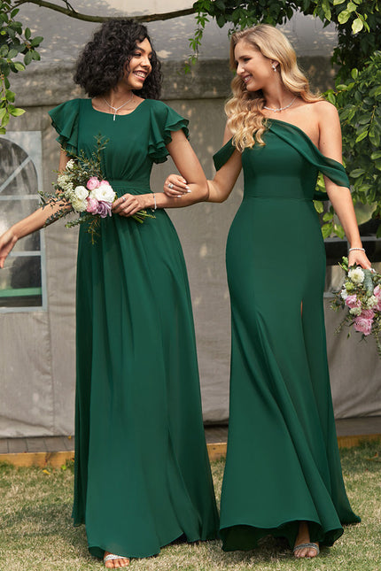 Robe Cérémonie Émeraude Silhouette - gallery 9