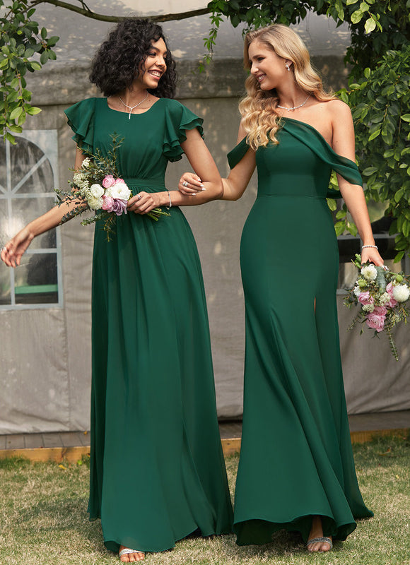 Robe Cérémonie Émeraude Silhouette - gallery 9