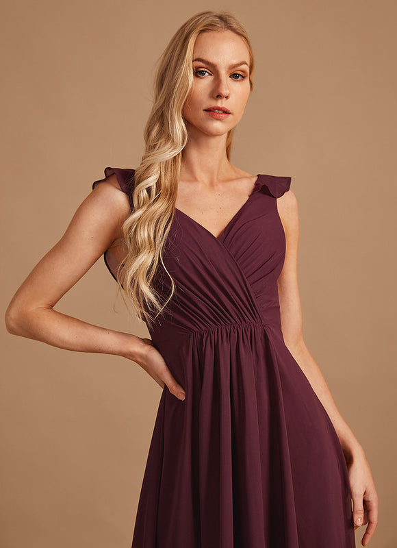 Robe Cérémonie Fluide Marine Élégante - gallery 4