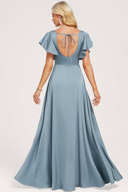 Robe Cérémonie Satin Étheriel - gallery 4