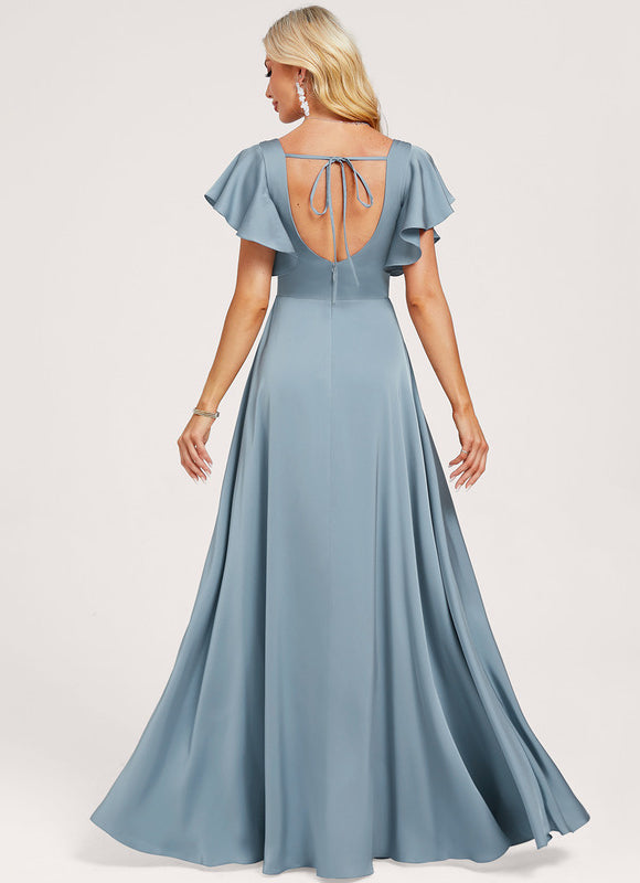 Robe Cérémonie Satin Étheriel - gallery 4