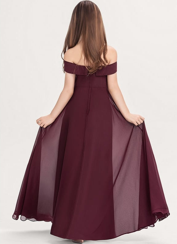 Robe Ceremonie Grande Taille Bordeaux - gallery 2