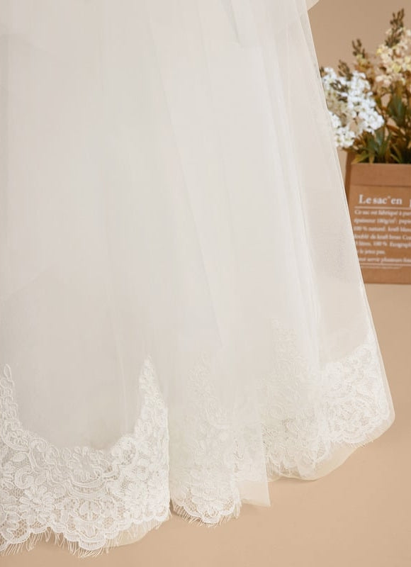 Robe Cérémonie Tulle Ivoire - gallery 4