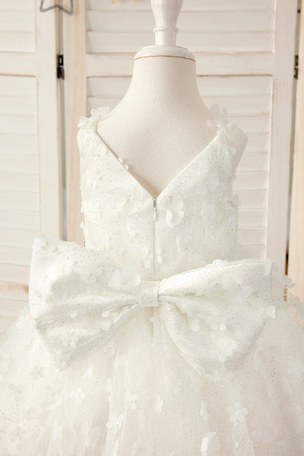 Robe Cérémonie Enfant Fleurie - gallery 8
