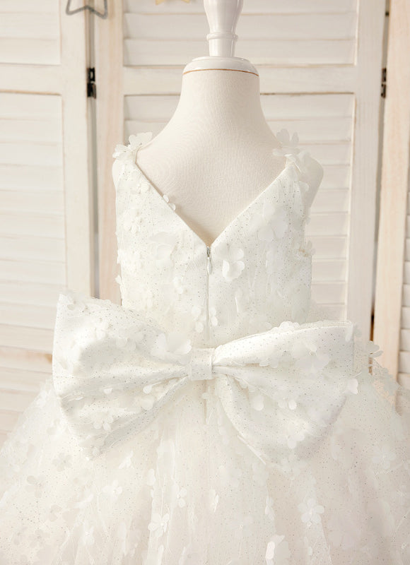 Robe Cérémonie Enfant Fleurie - gallery 8