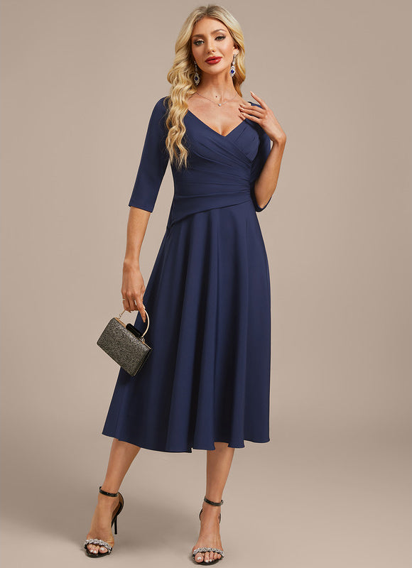 Robe Mi Longue Ceremonie - gallery 4