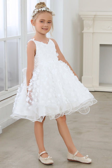 Robe Cérémonie Enfant Fleurie - gallery 3