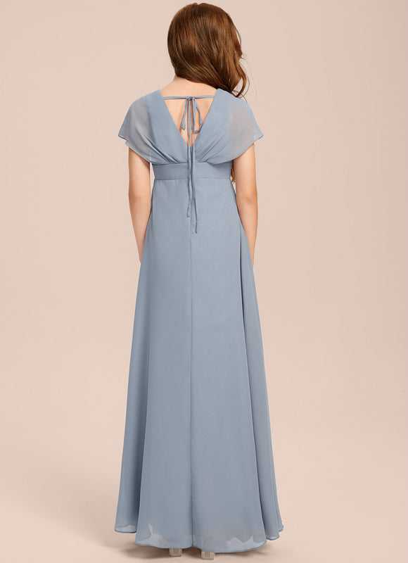 Robe Cérémonie Longue Vert Deau - gallery 3