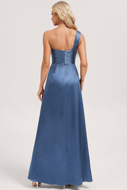 Robe Cérémonie Fluide Satinée - gallery 4