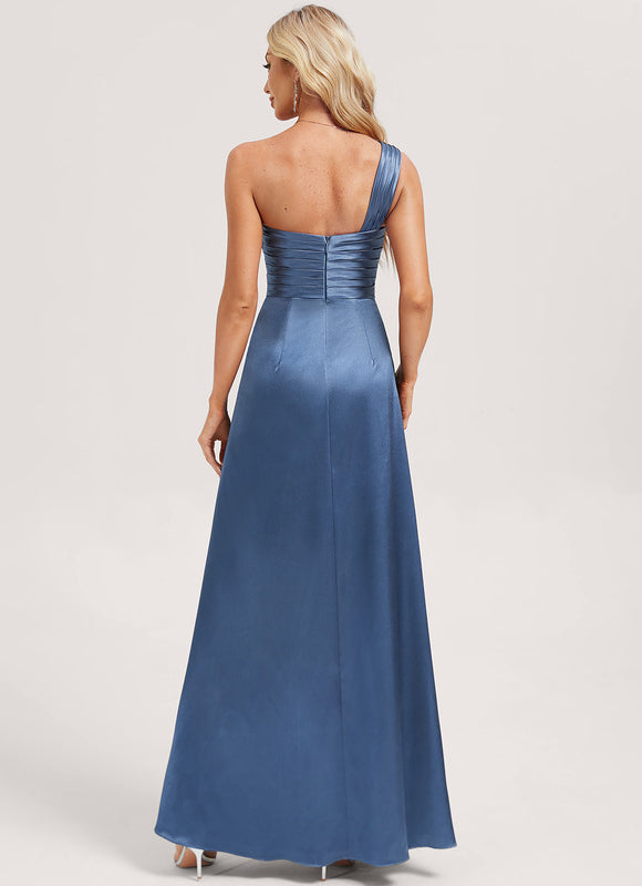 Robe Cérémonie Fluide Satinée - gallery 4