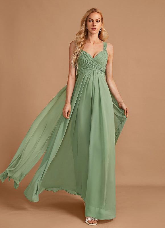 Robe Cérémonie Longue Volants Rose - gallery 4
