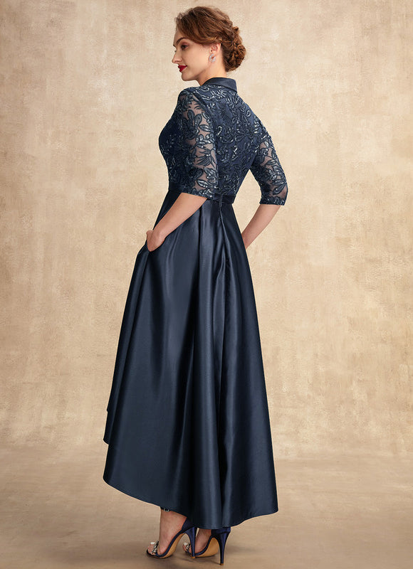 Robe Cérémonie Satinée Nuit - gallery 6