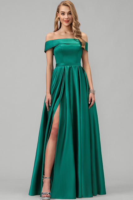 Robe Cérémonie Éclat Vert Émeraude