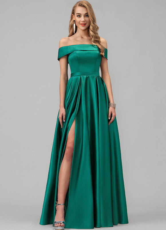 Robe Cérémonie Éclat Vert Émeraude