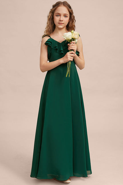 Robe Cérémonie Longue Vert Deau - gallery 1