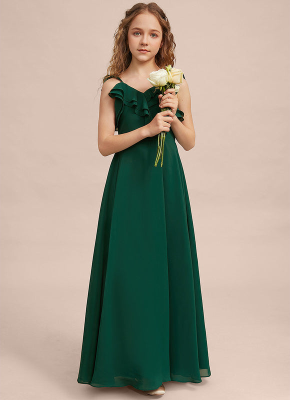 Robe Cérémonie Longue Vert Deau - gallery 1