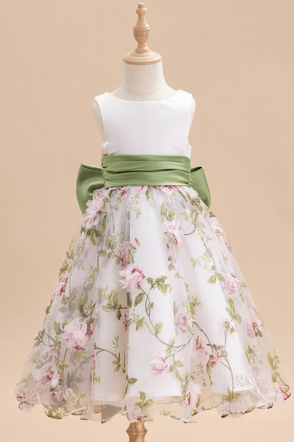 Robe Cérémonie Fleur De Satin - gallery 1