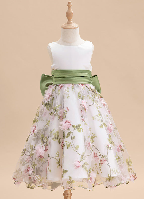 Robe Cérémonie Fleur De Satin - gallery 1