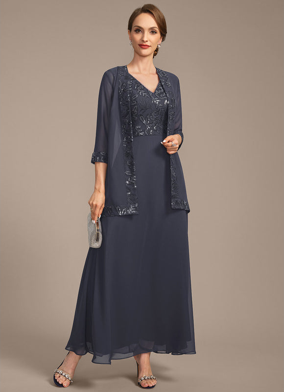 Robe Cérémonie Fluide Ornée - gallery 4